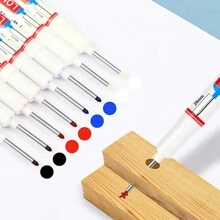 GuangNa 4pcs/set Multipurpose Grease Pencil, Ideal For Woodworking, Deep Hole & Construction - Gold - View 1