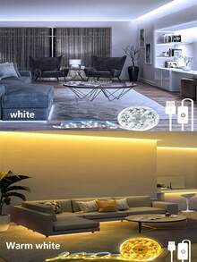 5v-2835觸控可調光LED燈條，多功能，適用於鏡子，廚房，櫥櫃，背光裝飾