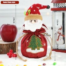 Linen embroidered apple bag - Multicolor - View 10