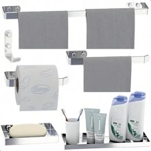 Towel Bars - Silver - View 2