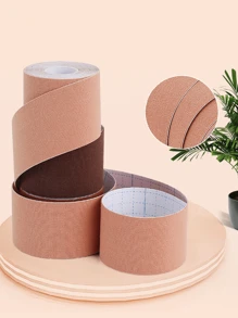 1pc Elastic Sports Therapy Kinesiology Tape, Muscle Support Tape, Breast Lift Tape, Bandage - Color - View 1