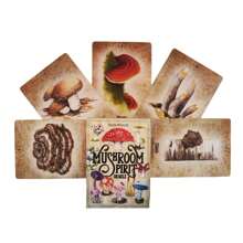 Mushroom Spirit Oracle English Cards Small Size For Holiday Family Friends Party Divination Board Game Fate Future Playing Card - Multicolor - View 3