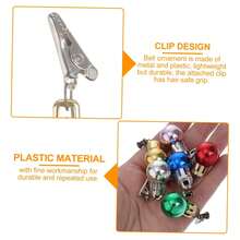 12pcs/set Men's Santa Claus Beard Clips - Apricot - View 7