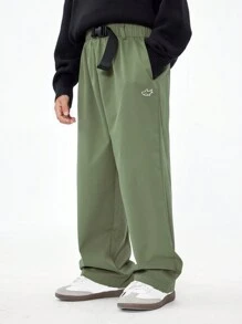 DKRD Boys' Leisure Loose-fit Cargo Pants Spring & Autumn Sports Trousers - Army Green - View 7