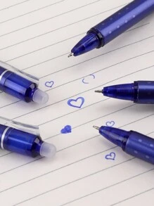 1支彩色可擦式膠筆,溫度控制筆,消失摩擦膠筆,學生辦公文具