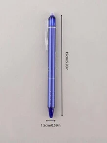 1支彩色可擦式膠筆,溫度控制筆,消失摩擦膠筆,學生辦公文具