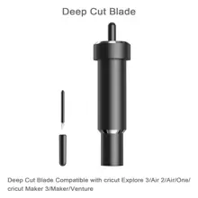 1 Stück Explore Deep Cut Blade, Kompatibel Mit Explore 3/air 2/air/one/maker 3/maker/venture, Tiefpunkt Klinge Und Gehäuse Für Das Schneiden Dicker Materialien-handwerksschaum/chipboard/leder/magnetisch/pergamentpapier Usw.