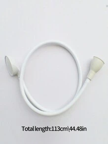 1pc 1.28m Silicone Multifunctional Pet Shower Spray Hose Extension For Home Use(With A Standard Interface, Needs To Be Fixed On The Tap If The Interface Is Big, Or It Will Slip Off) Back To School - White - View 7