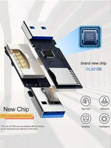 2合1 Usb3.0 2.0 讀卡器。usb A 轉 Sd,micro Sd 記憶卡讀卡器,usb A Sd卡讀卡器支援cf / Sd / Microsd組件,插播式,sd / Tf(micro Sd)雙插槽,輕鬆插入和拉出,與 Sd,sdhc,sdxc,microsd,microsdhc,microsdxc 兼容,適用於各種行車記錄儀 / 試用攝像頭 /數碼相機記憶卡。 - 2in1[黑色] - 查看 2