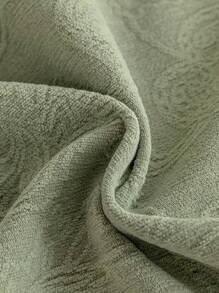 1入新中式絨布沙發坐墊套，優雅防滑沙發披肩，四季通用 - 綠色 - 查看 10