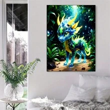 Diamond Painting - Round Diamonds - Full Diamonds - Frameless Set - Multicolor - View 3