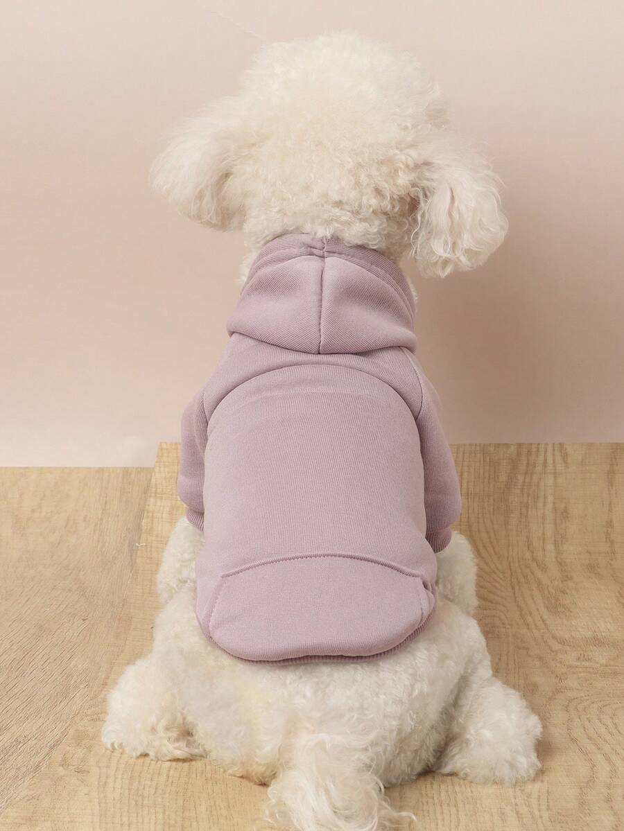 Áo nỉ & Áo Hoodie Thú cưng - Màu tím hoa cà - Xem 1