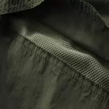 Camisa De Pesca De Manga Corta Para Hombre, Botón De Enfriamiento Rápido, Camisa Para Caminar Y Viajar Casual Camisas - Verde - Ver 5