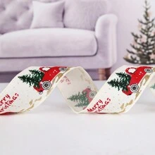 Ngẫu nhiên 2 Miếng Giáng sinh Qủa tặng Dây Quấn Đồ trang trí Ruy băng DIY - Nhiều màu - Xem 7