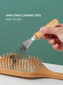 一包清潔刷清潔毛刷鋼絲刷梳子毛髮去除器不銹鋼毛刷