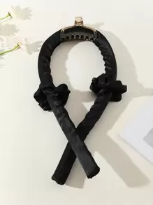 1 件黑色卷发器，用于发型设计。可重复使用无热卷发棒头带无热丝带卷发棒发卷带发爪夹卷发自然柔软波浪 DIY 发卷造型工具，用于过夜无热卷发棒头带无热丝带卷发棒发卷，泡沫无热睡眠卷发器美发大波浪卷发器懒散卷发波浪造型器 DIY 发型设计工具发型设计，无热卷发棒头带带发夹和发圈。 、卷发器、无热卷发器、卷发器、理发店美发产品及配件、美容旅行必需品、返校、旅行度假必需品、女士发饰、卷发器、卷发刷、卷发器、卷发产品、卷发器、卷发器、卷发器、卷发、卷发工具、卷发器、无热卷发器、旅行必需品、旅行必需品、发型、美发 - 黑色 - 查看 5