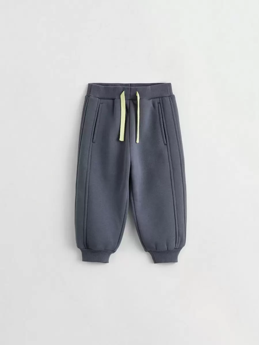 Boys' Casual Fleece Joggers With Elastic Cuffs, Winter