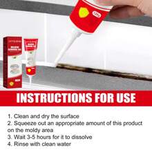 Mold Remover For Cleaning Stains And Mold On Bathroom, Kitchen, Ceiling, Wall - White - View 4