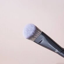 专业47号粉底刷/散粉/眼影刷/液体/膏状腮红混合刷，斜角专业化妆刷，化妆工具，1支装，粉底刷/遮瑕刷/腮红刷/修容刷/腮红刷/古铜粉刷/散粉刷/粉底刷/腮红刷