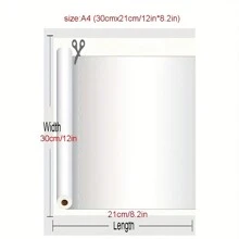 1 Tấm phim nhựa Vinyl chuyển nhiệt màu xanh hoàng gia PU tự làm quần áo theo yêu cầu - Xanh đậm - Xem 6