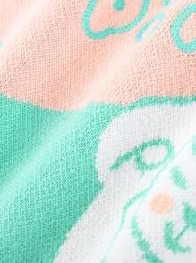 Annil 女童純棉白色甜美休閒無袖背心 - 白色 - 查看 4