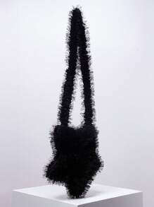 Solid Color Star Shaped Women's Crossbody Bag, Stars Hollow Women Bag