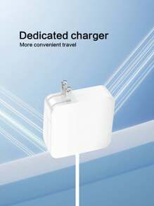 compatible con manzana ordenador Cargador Macbook Air ordenador portátil energía Adaptador cargador rápido 45W cuadrado energía Cable adaptador longitud 1.8m Enchufe US - Blanco - Ver 7