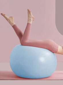 一套加厚防爆瑜伽球，专为女性设计的感觉统合训练球，也适合孕妇使用。
