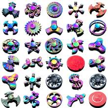 Aronclub Finger Spinner Stress Relief Toy, Mechanical Hand Spinner Fidget Toy, Decompression Artifact For Anxiety And Adhd - Watermelon Pink - View 4