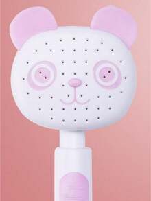 Cartoon Shower Head/lotus Shower/handheld Single-functional Plastic Showerhead - Pink - View 1