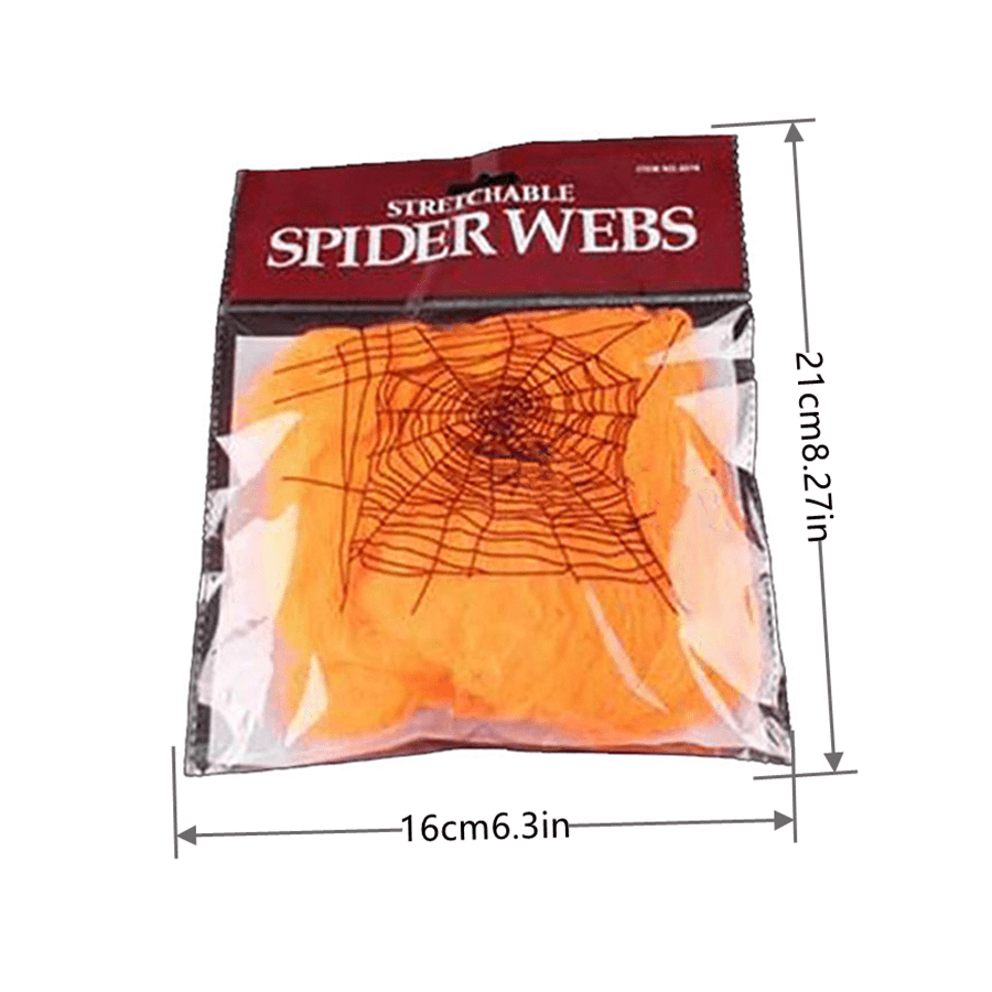 20g Halloween Decoration Spider  Decoration String Imitation Spider