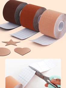 1pc Elastic Sports Therapy Kinesiology Tape, Muscle Support Tape, Breast Lift Tape, Bandage - Color - View 3