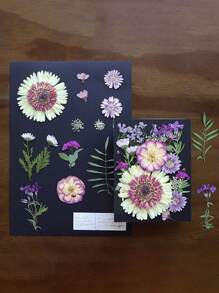 20入組樹脂用乾燥壓花,真正的乾燥壓花乾葉,diy用量大的天然草本套件,適用於環氧樹脂珠寶模具,手工蠟燭、手工皂製作、指甲裝飾