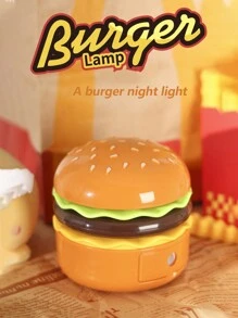 Creative Burger Lamp - Brown - View 1