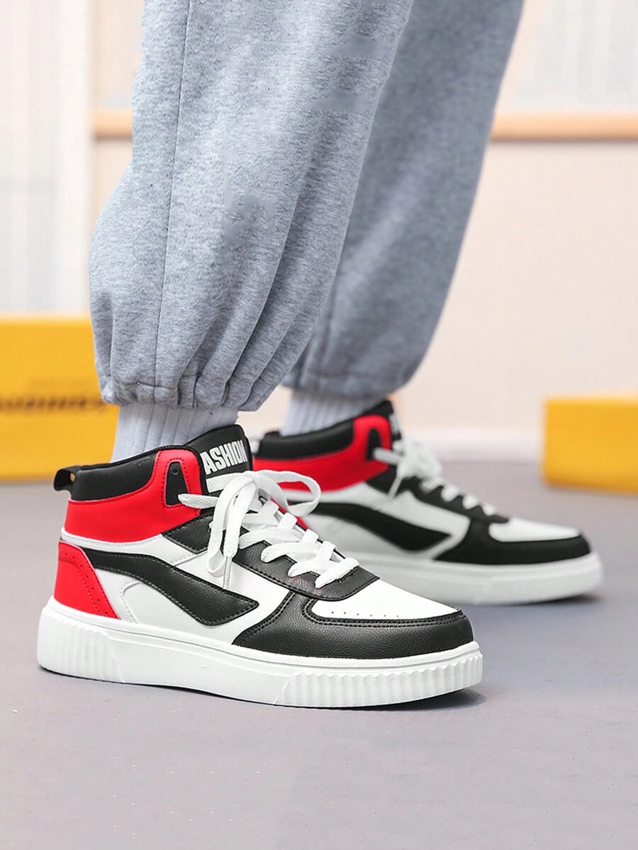 男士戶外系帶高幫運動鞋