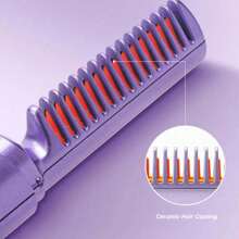 Peine Alisador De Cabello - Morado - Ver 3