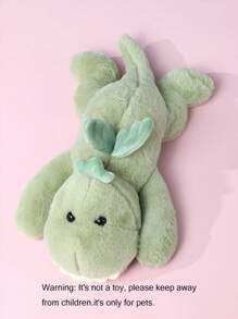 1 cái Vị trí nằm Đồ chơi khủng long răng lớn cho thú cưng, chỉ sử dụng cho động vật - màu xanh lá - Xem 9