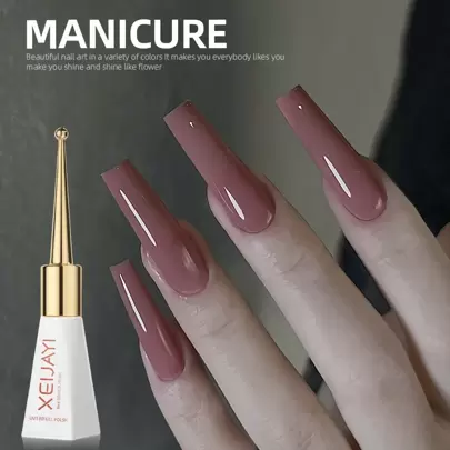 XEIJAYI 1 pieza Esmalte de uñas en gel rosa de larga duración para UV/LED, se retira con remojo, para arte de uñas DIY, salón, regalo para mujer en vacaciones