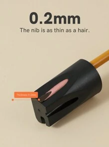 1pc 3-In-1 Eyebrow Pencil Sharpener For Wooden & Waterproof Peel-Off Brow Pencils, Multi-Functional Plastic Duckbill, Eye Makeup, Cosmetic Tool,Makeup,Cheap,Room Decor,Vanity,Travel,Bedroom,Makeup Accessories,Cheap,Stocking Stuffers,Makeup,Makeup Tools,Cheap Stuff,Gifts,Gifts For Women,Christmas Gifts - Black - View 8