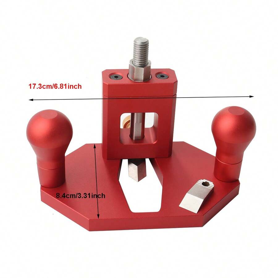 One Piece Red Woodworking Planer Hand Planer Handheld Router Plane