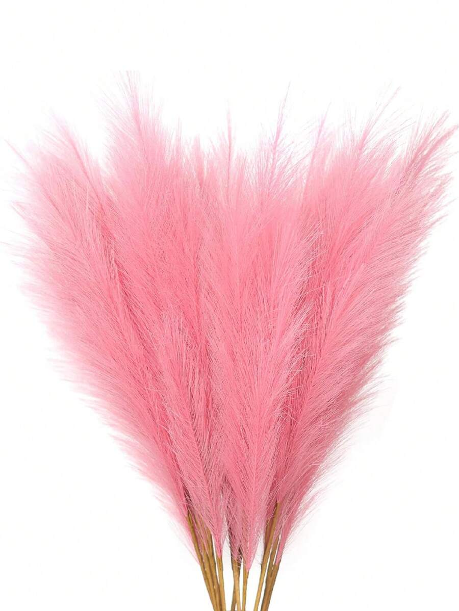 10pcs/20pcs - Artificial Reeds 55cm/21.65in Height Faux Fur Grass Large ...