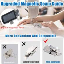 Buddy Sew Magnetic Seam Guide - Buddy Sew Magnetic Seam Guide for Sewing Machine - Silver - View 6