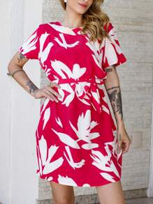 Women Dresses - 紅色 - 查看 5