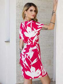 Women Dresses - 紅色 - 查看 6