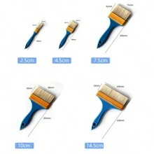 藍色塑膠柄刷,磨頭鬃毛刷,油漆刷,燒烤刷,油刷,小刷子,藍色塑膠柄磨頭鬃毛刷,油漆刷,燒烤刷,油刷,批發五金工具小刷子 - 藍色 - 查看 3