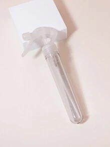 Trong suốt Chai xịt - 1 Miếng Mini Trong sáng Nhựa Chai xịt Với Tốt Mù sương & Có thể Nạp lại Thu nhỏ Nước hoa & Máy phun sương - Nhỏ bé Trống Thùng đựng hàng , PP Chất liệu - trắng - Xem 4