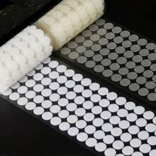 200Pcs (100Pair) Dot Sticker Self Adhesive Fastener Tape Dots Strong Glue Sticker Hook Loop Tape