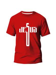 Men Shirts - 紅色 - 查看 3
