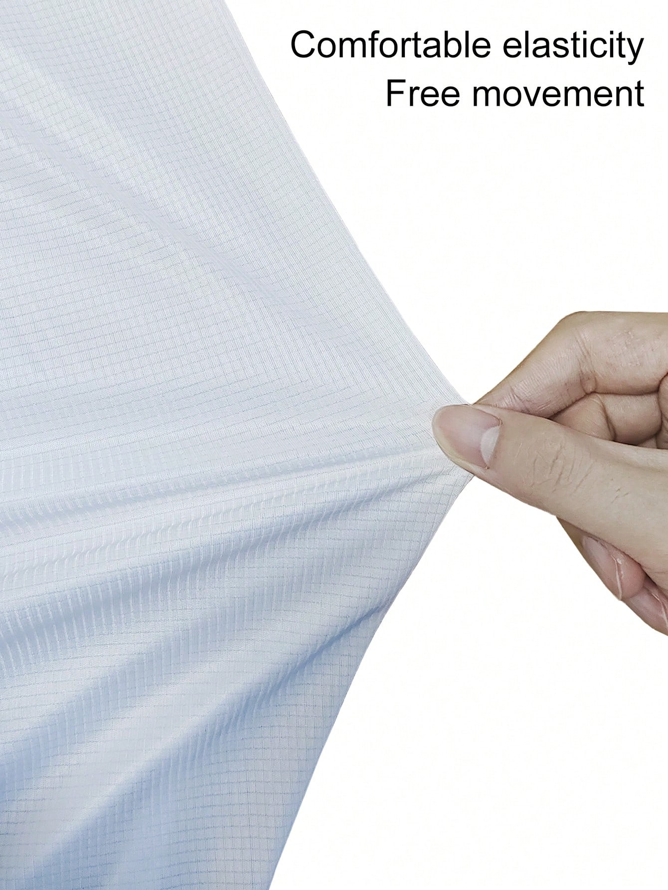 5 قطع تي شيرت رياضي رجالي أبيض أحادي اللون فائق ال...