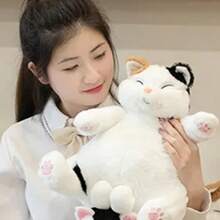 New Arrive 30cm Japanese Kawaii Soft Plush Cat Toys Stuffed Animal Dolls Best Gift Lovely Fat Cats Pillow Home Decoration